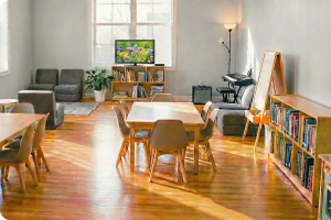 児童施設に特化している